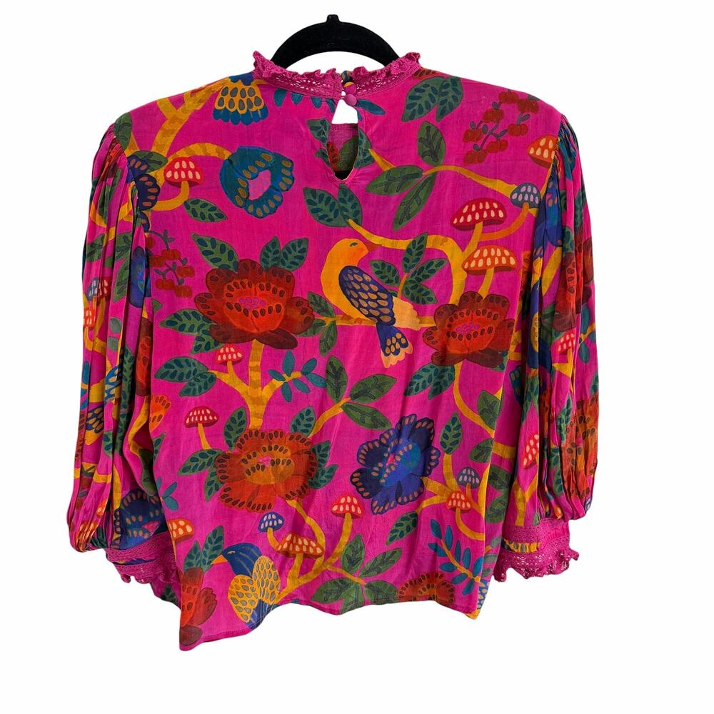 FARM Rio Pink Sweet Forest Blouse - Picture 6 of 7